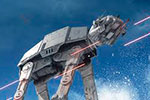 Скриншот с AT-ST Walker из Star Wars Battlefront