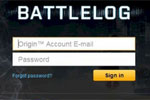 Обновление Battlelog, проблема со входом в сервис